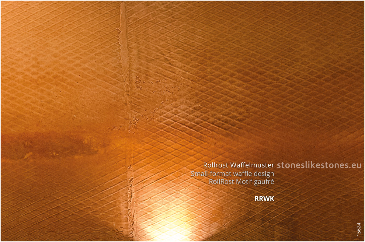 StoneslikeStones 00957 – RRWK RollRost kleine Waffel – ca. 3,00x1,00 m