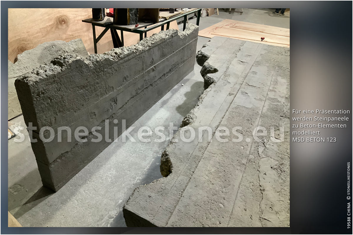 StoneslikeStones China 19588 - Beton 123 Elemente