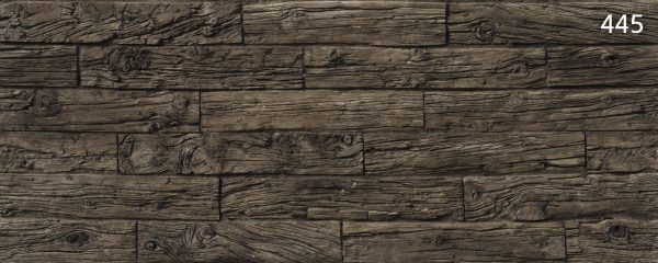 StoneslikeStones Holzdesignpaneel 445 Traviesa nogal horizonta l· ca. 3,30x1,30 m - Download mit Rechtsklick