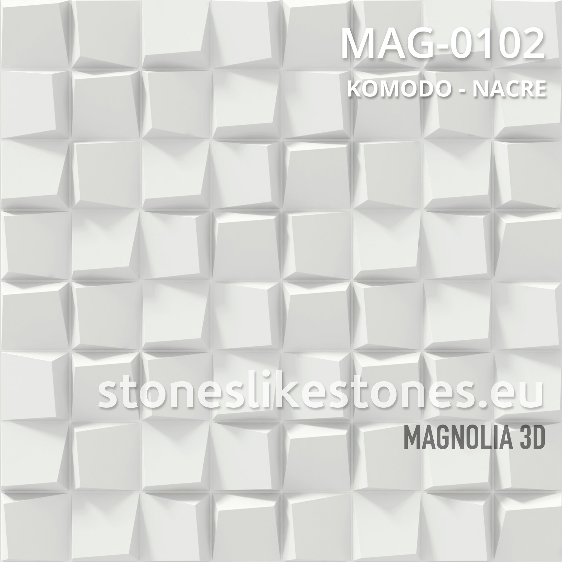 Magnolia 3D – MAG-0102 KOMODO – NACRE