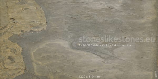 StoneslikeStones Dünnschiefer Steinfurnier EXCLUSIVE LINE LX 6200 Caldera Gold 1822