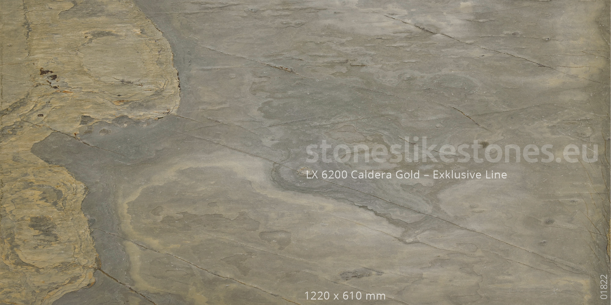 StoneslikeStones EXCLUSIVE LINE LX 6200 Caldera Gold 1822