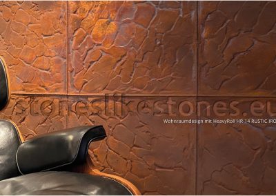 StoneslikeStones 55117 – HeavyRoll HR-14 RUSTIC IRON Wohndesign