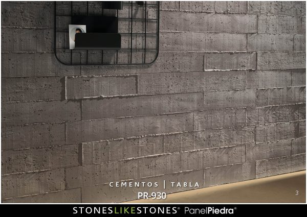 StoneslikeStones PanelPiedra 105 PR-930 - Cementos TABLA Ambiente 3