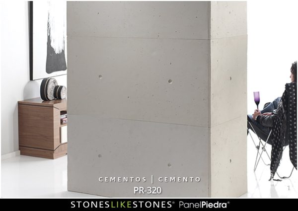 StoneslikeStones PanelPiedra 109 PR-320 - Cementos CEMENTO Wohnen 1
