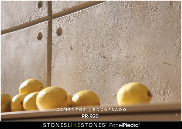 StoneslikeStones PanelPiedra 111 PR-920 - Cementos ENCOFRADO Zitronen