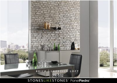 StoneslikeStones PanelPiedra 305 PR-532 - Brick LADRILLO LOFT – Wohnen 1 – Download mit Rechtsklick