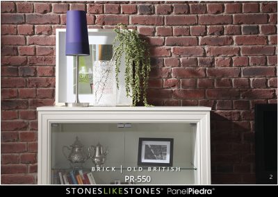 StoneslikeStones PanelPiedra 306 PR-550 - Brick OLD BRITISH Wohnen 2