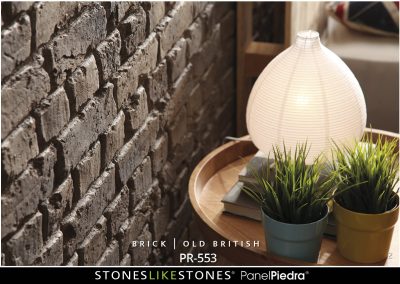 StoneslikeStones PanelPiedra 306 PR-553 - Brick OLD BRITISH Ladenlokal 2