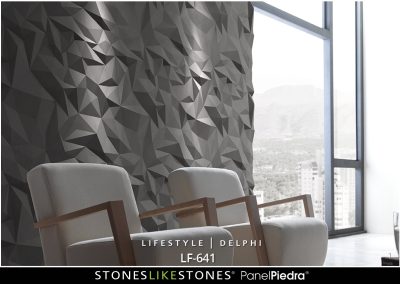 StoneslikeStones PanelPiedra 411 LF-641 - LifeStyle DELPHI anthrazit – Ambiente 1 – Download mit Rechtsklick