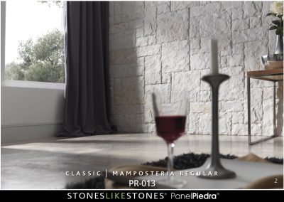 StoneslikeStones PanelPiedra 516 PR-012 - Classic MAMPOSTERIA regular blanco – Ambiente 2 – Download mit Rechtsklick