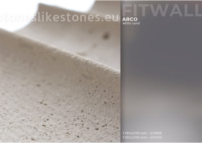 StoneslikeStones FitWall S24 - ARCO white sand