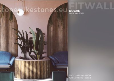 StoneslikeStones FitWall S39 - DOGHE nogal americano