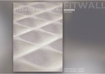 StoneslikeStones FitWall S60 - SHADES dark sand