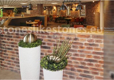 StoneslikeStones 24989 – Steinpaneel 232 LADRILLO LOFT – Restaurant