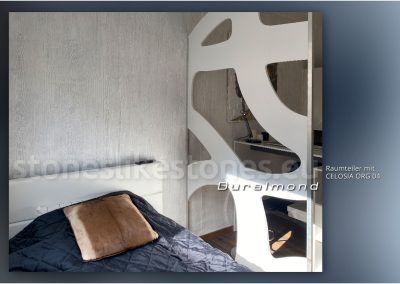 Duralmond 27692 – Gitterwerk ORGANICA 04 – Ein dekorativer Raumteiler und HeavyRoll-HR-01-Wand