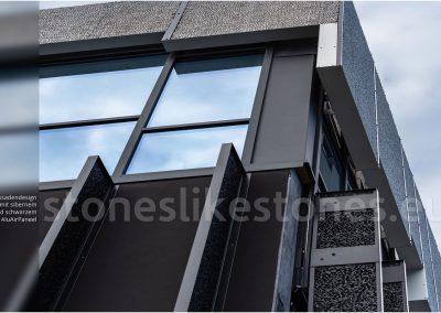 StoneslikeStones AluAirPaneel 22008 Fassade für Fa. Hatteland