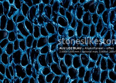 StoneslikeStones AluAirPaneel 28716 28721 28725 Muster - blau