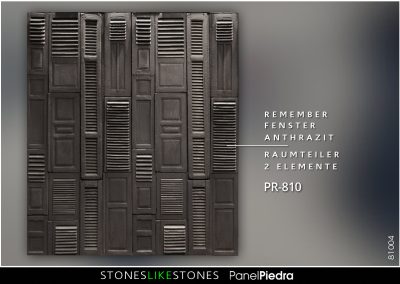StoneslikeStones RanelPiedra PR-810 Remember FENSTER anthrazit – Raumteiler 81004 – Download mit Rechtsklick
