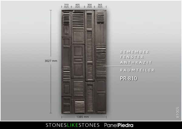 StoneslikeStones RanelPiedra PR-810 Remember FENSTER antrazit – Muster 81005 – Download mit Rechtsklick