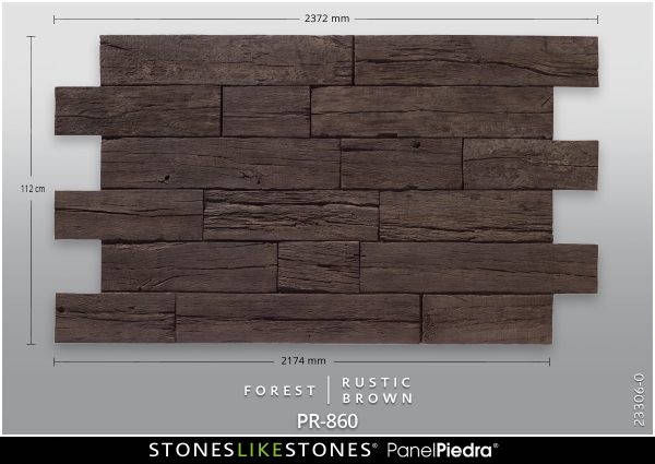 StoneslikeStones RanelPiedra PR-860 Forest RUSTIC brown – Muster 23306-0 – Download mit Rechtsklick