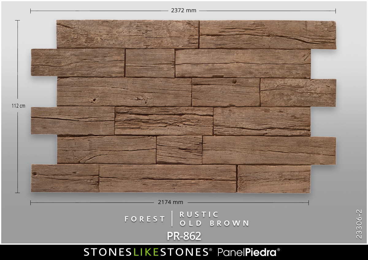 StoneslikeStones RanelPiedra PR-862 Forest RUSTIC old brown – Muster 23306-2 – Download mit Rechtsklick