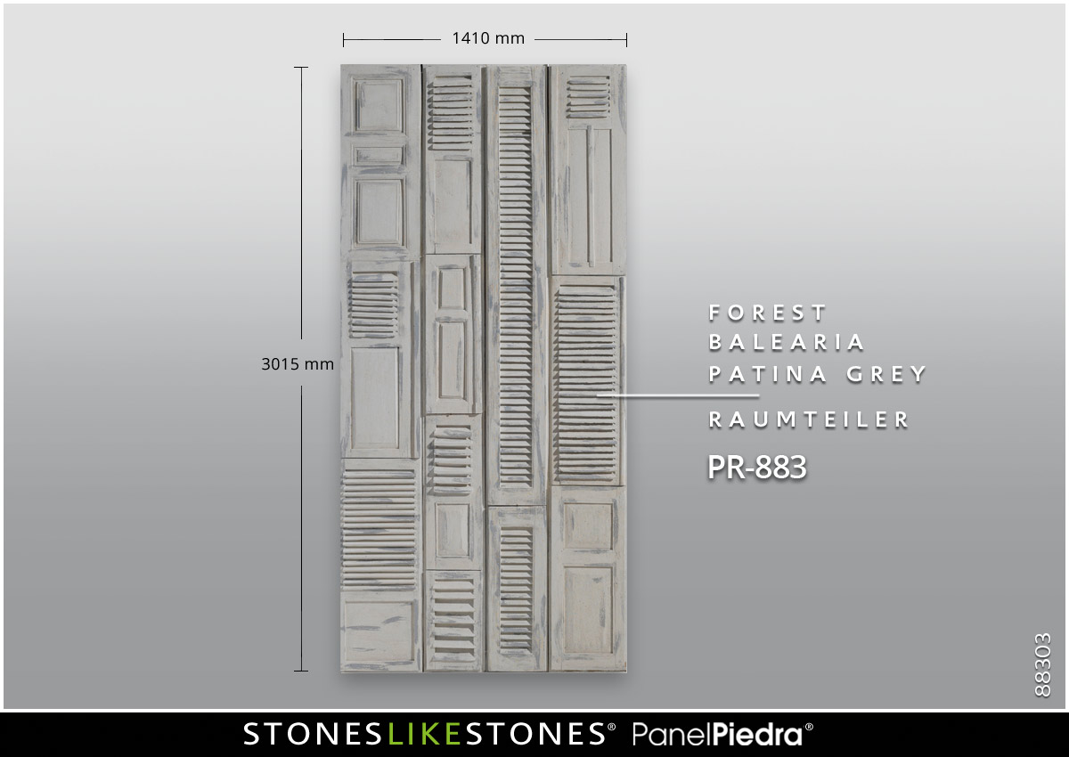 StoneslikeStones RanelPiedra PR-883 Forest BALARIA patina gey – Muster 99303 – Download mit Rechtsklick