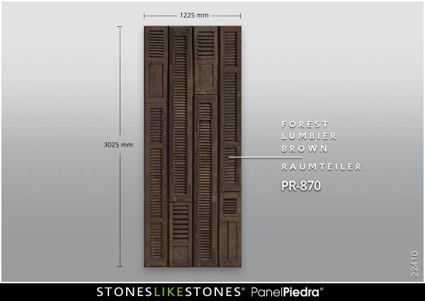 StoneslikeStones RanelPiedra PR-870 Forest LUMBIER brown – Muster 22410 – Download mit Rechtsklick