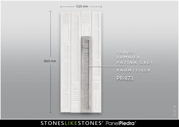 StoneslikeStones RanelPiedra PR-873 Forest LUMBIER patina grey – Muster 22413 – Download mit Rechtsklick