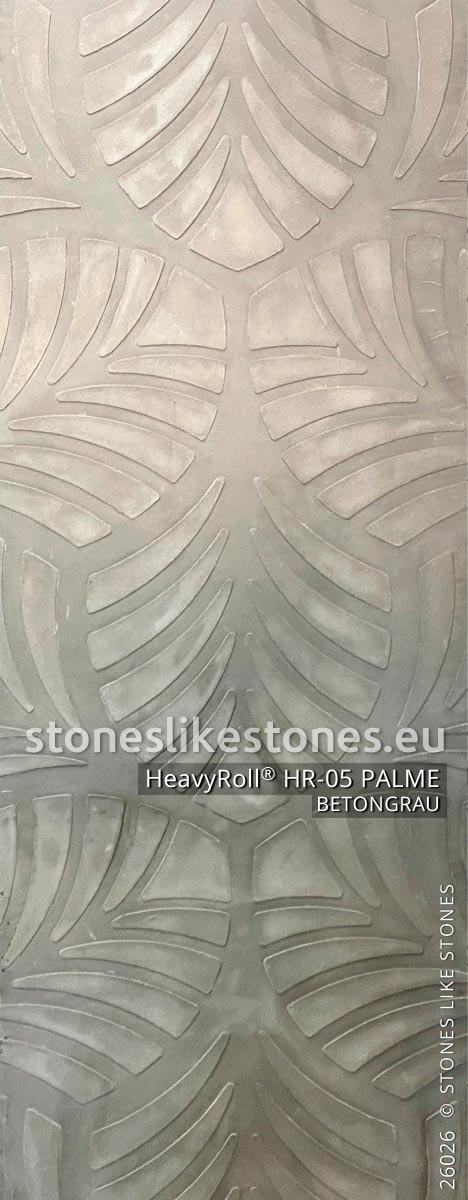 StoneslikeStones HeavyRoll HR-05 PALME betongrau – 26026 – Download mit Rechtsklick