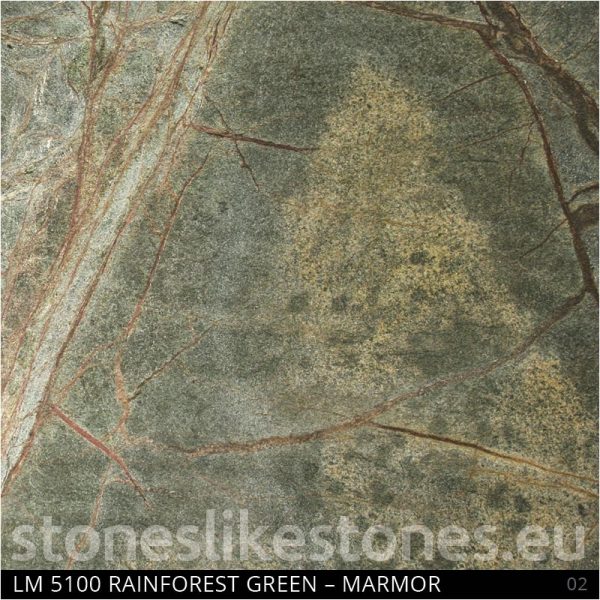 StoneslikeStones Dünnschiefer Marmor LM5100 RAINFOREST GREEN - 02 - Muster - Download mit Rechtsklick