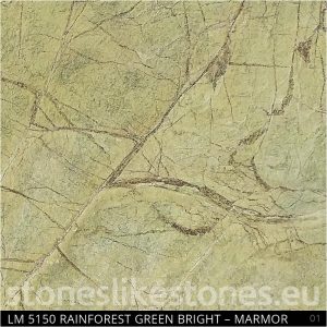 StoneslikeStones Dünnschiefer Marmor LM5150 RAINFOREST GREEN BRIGHT - 01 - Muster - Download mit Rechtsklick