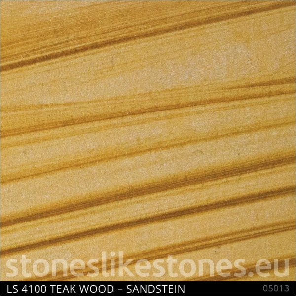 StoneslikeStones Dünnschiefer Sandstein LS4100 TEAK WOOD - 05013 - Muster - Download mit Rechtsklick