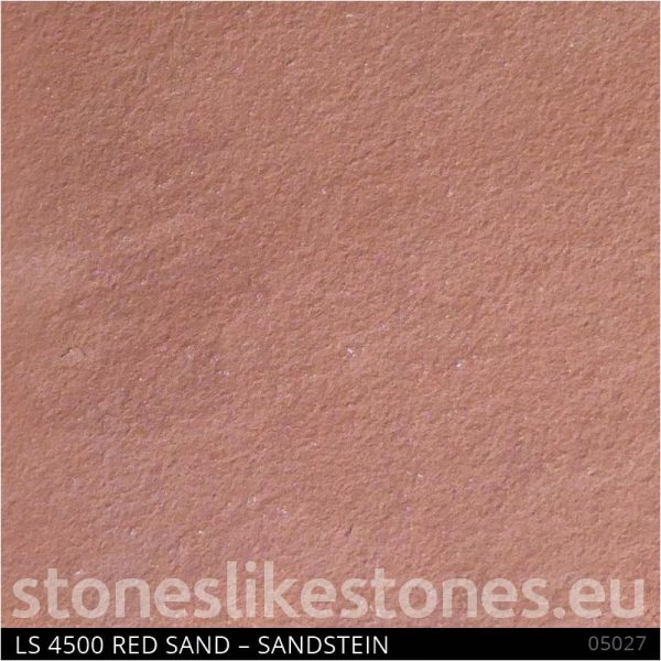 StoneslikeStones Dünnschiefer Sandstein LS4500 RED SAND - 05027 - Muster - Download mit Rechtsklick