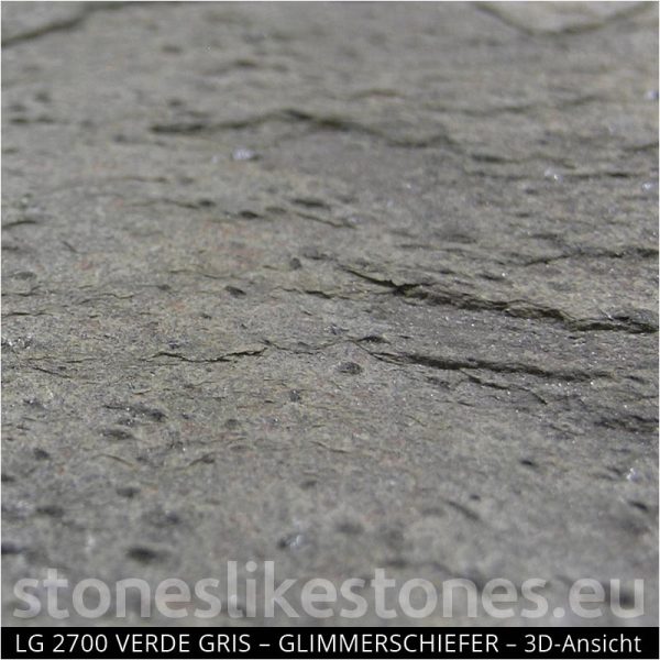 StoneslikeStones Dünnschiefer LG2700 VERDE GRIS 3D-Ansicht - Download mit Rechtsklick