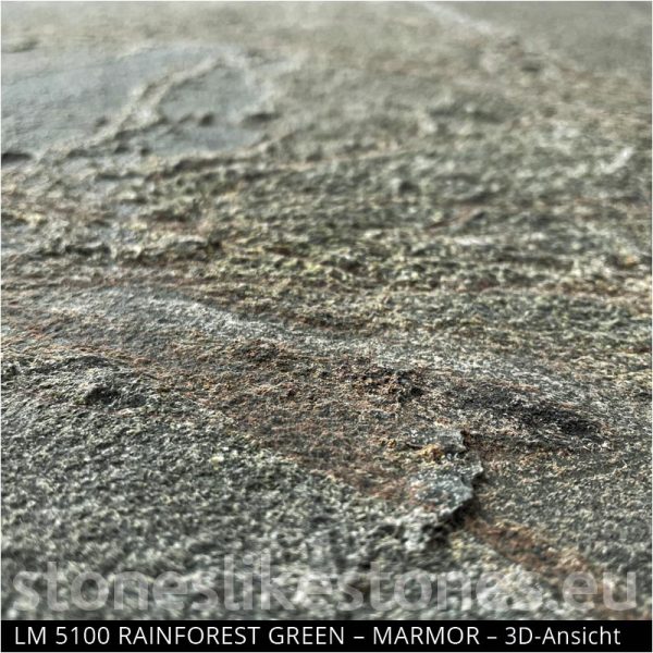StoneslikeStones Dünnschiefer LM5100 RAINFOREST GREEN 3D-Ansicht - Download mit Rechtsklick