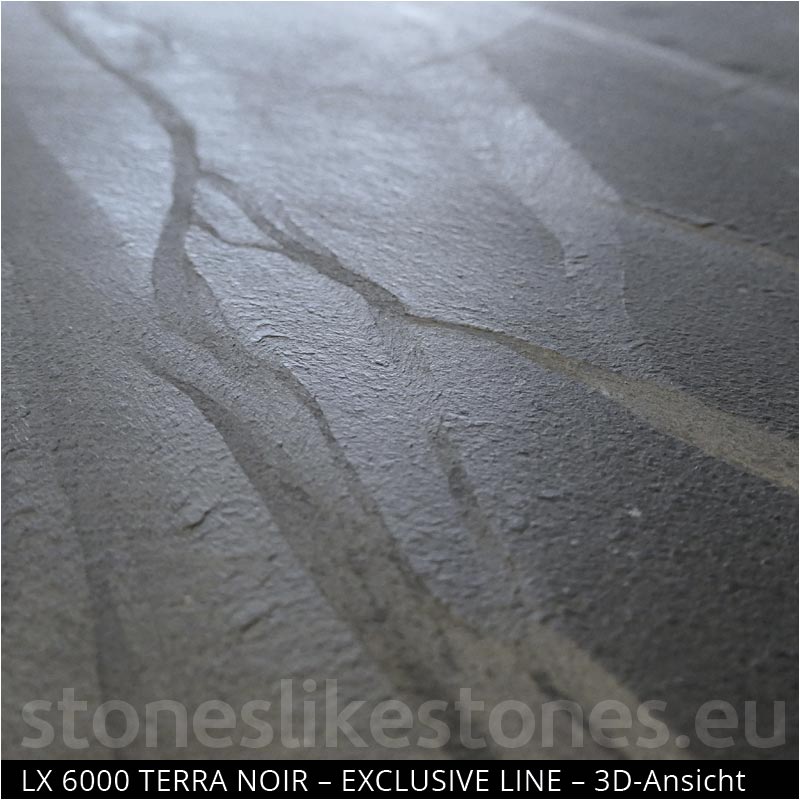 StoneslikeStones Dünnschiefer LX6000 TERRA NOIR 3D-Ansicht - Download mit Rechtsklick