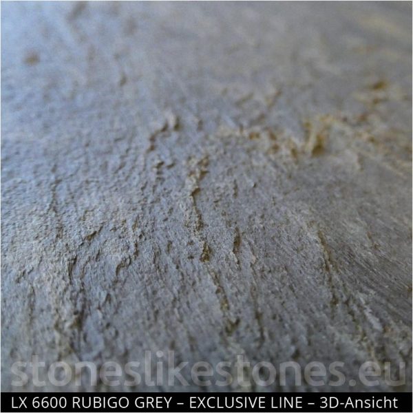 StoneslikeStones Dünnschiefer LX6600 RUBIGO GREY 3D-Ansicht - Download mit Rechtsklick