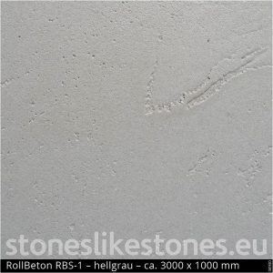 StoneslikeStones RollBeton RBS-1 – hellgrau – 04930