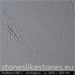 StoneslikeStones RollBeton RBS-2 – dunkelgrau – 04931