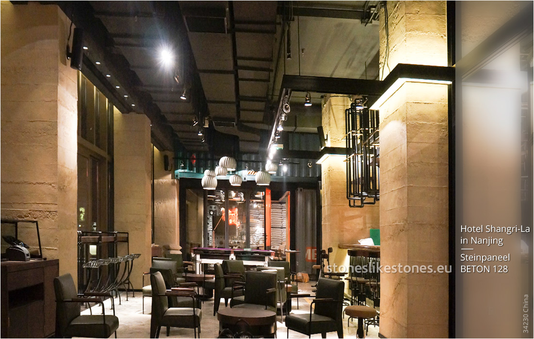 StoneslikeStones China 34230 - Steinpaneel BETON - Hotel SHANGRI-LA Nanjing